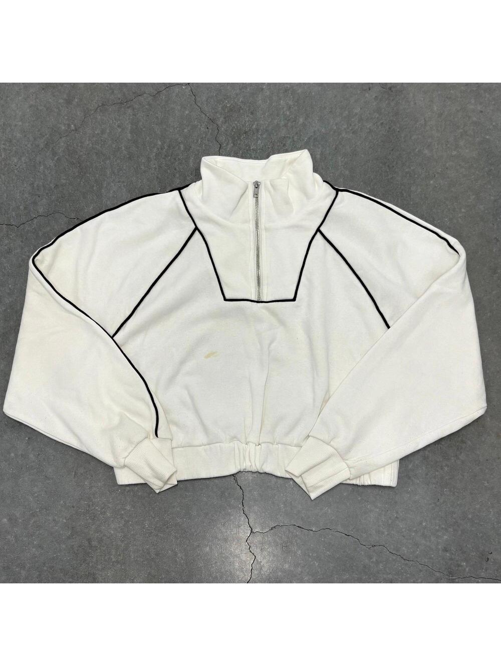 H&M Divided Quarter Zip Sweater
